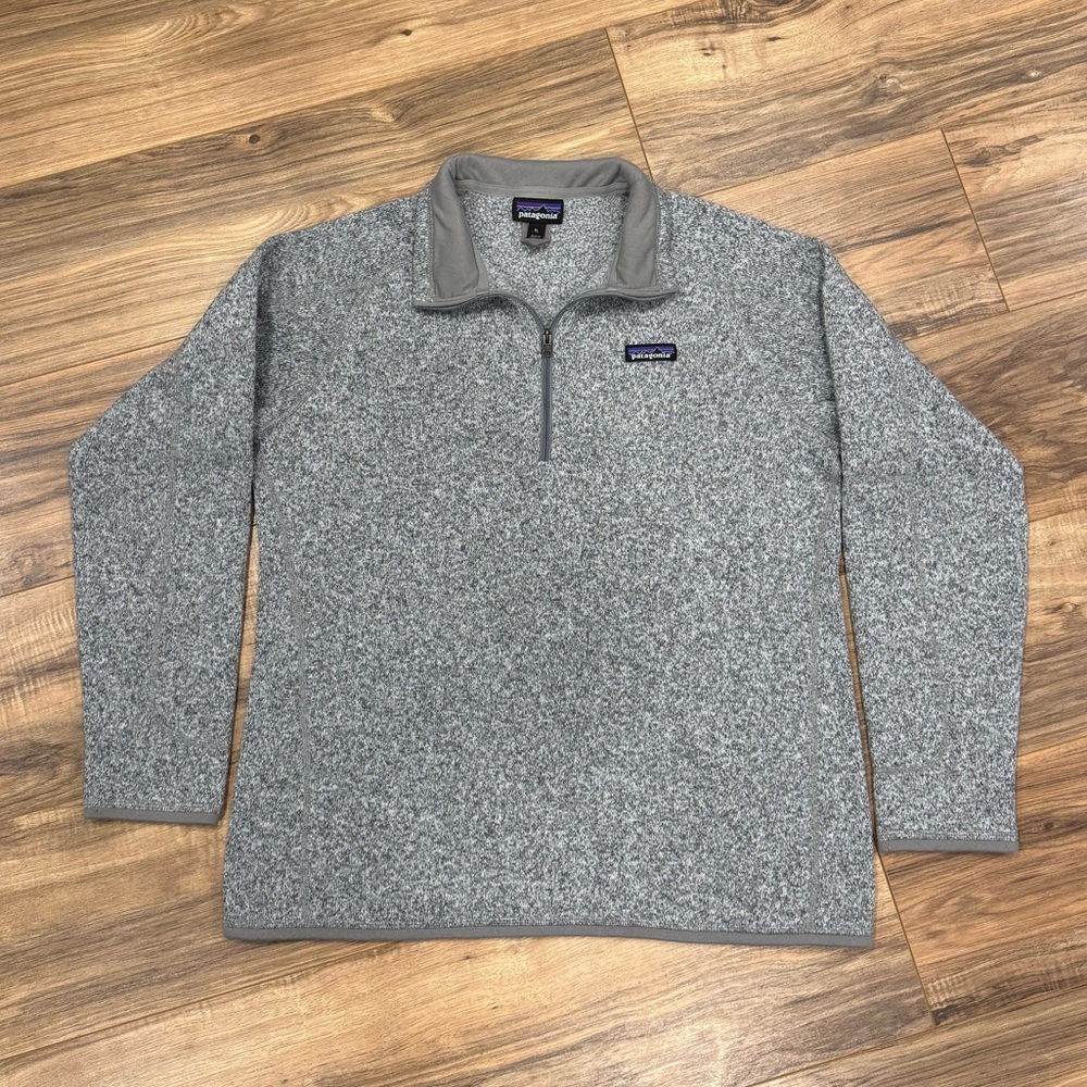 Patagonia Better Sweater 1/4 Zip-Up Women’s Fleece Jacket 
Size XL